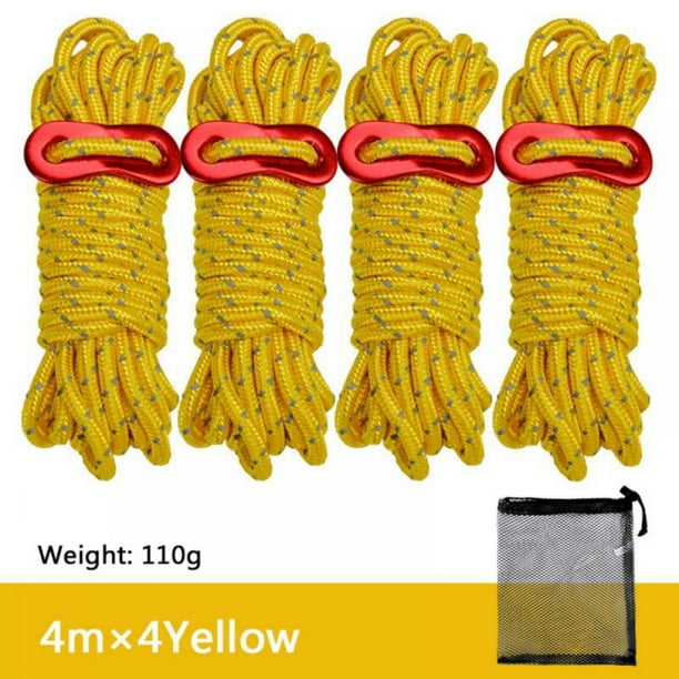 Multifunction Tent Rope Reflective Outdoor Camping Durable Polypropylene RopePXJ Multifunction Tent Rope Reflective Outdoor Camping Durable Polypropylene RopePXJ